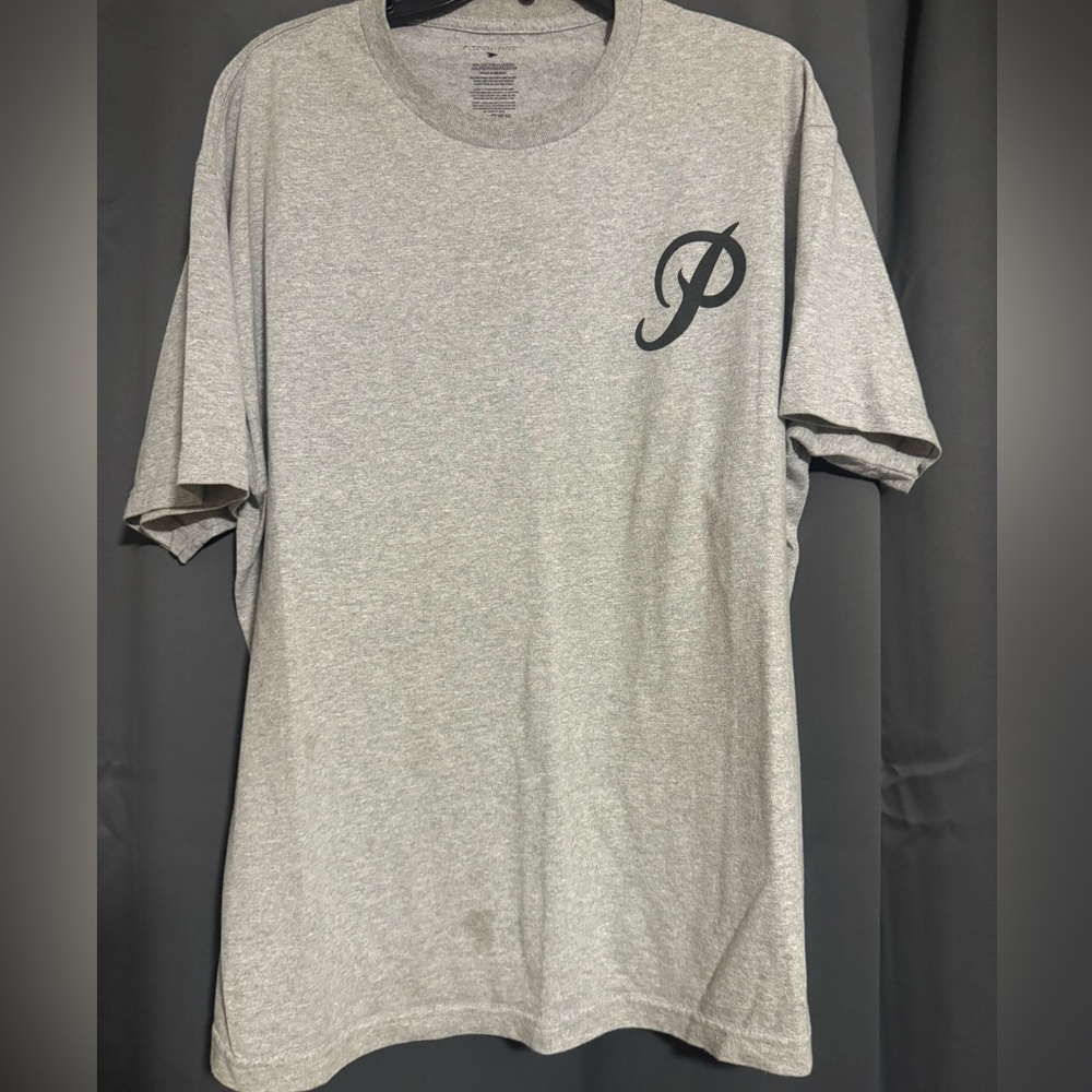 Primitive grey dirty p tee